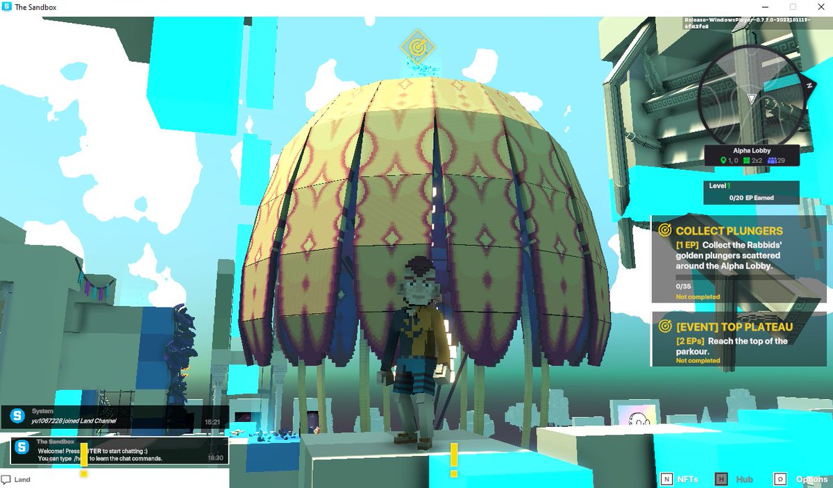 yo97538's tweet photo. @TheSandboxGame I just participated in the #SandboxAlphaS3Giveaway for a chance to win 500 SAND! Here is my favorite air balloon, check out my screenshot below!
👇 https://t.co/HUpxPFHHua