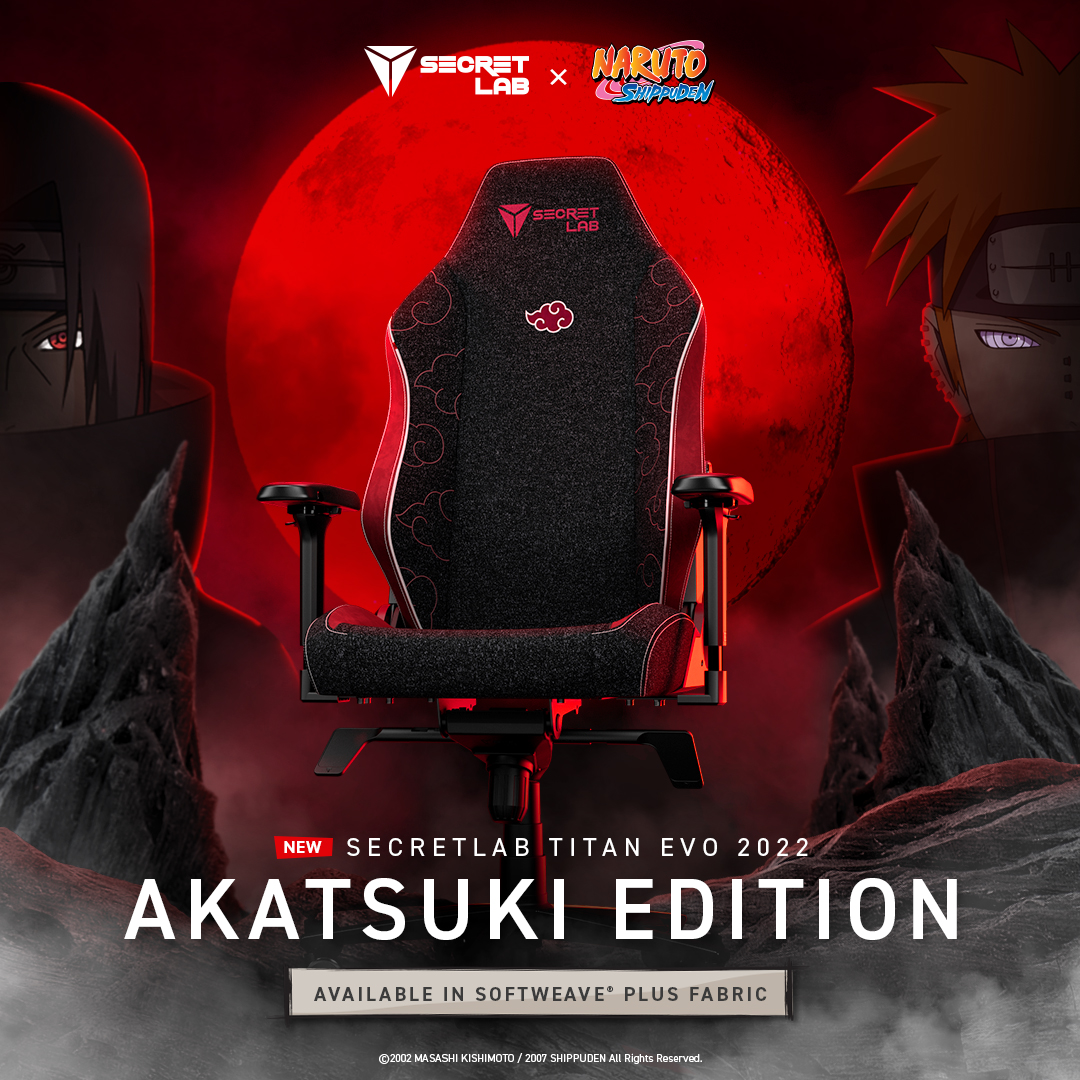 Secretlab on Twitter "Proudly display your allegiance to the Akatsuki
