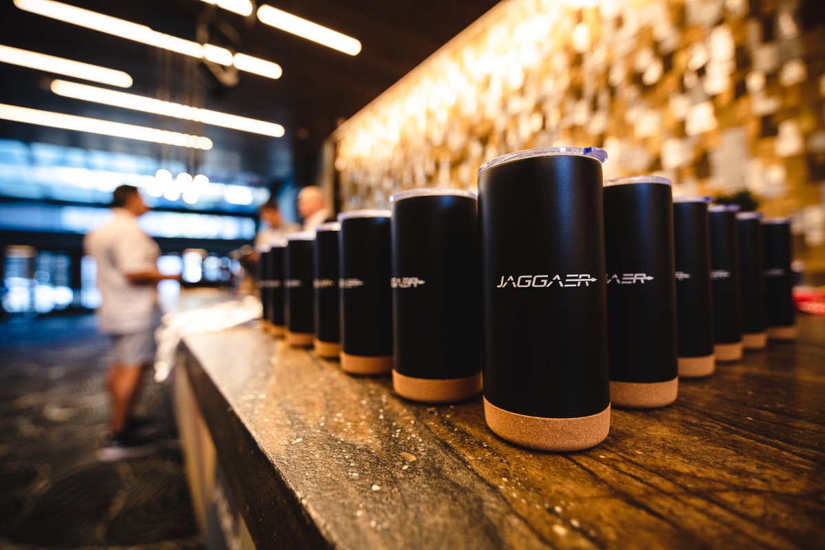 JaggaerPro's tweet photo. ♻ To limit the use of single use plastics at #REV2022 we provided each attendee with their own reusable and eco-friendly JAGGAER mug!

#AutonomousCommerce | #Sustainability | #Environment https://t.co/5G9UPg8HMs