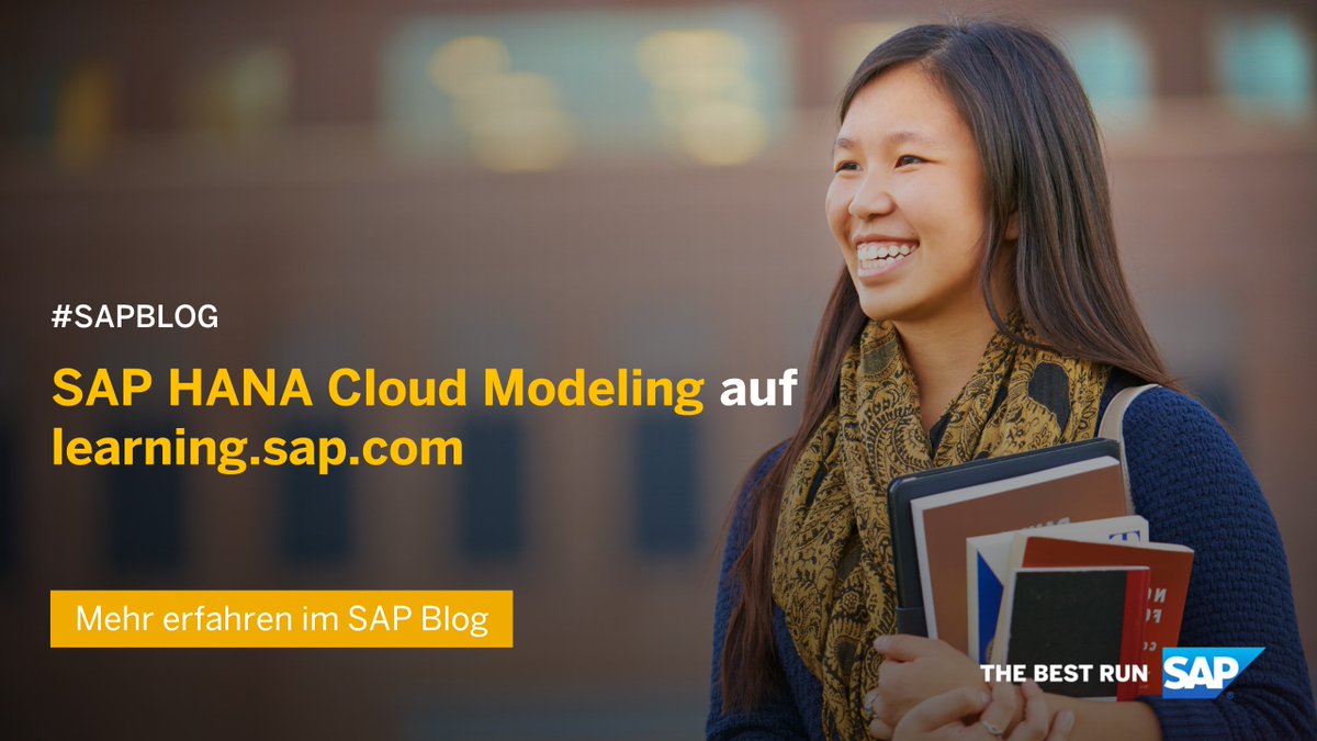d019558's tweet photo. Auf https://t.co/fsJpbxEo9f gibt es seit kurzem eine neue, kostenfreie #LearningJourney zum Thema Modeling in #SAPHANACloud, die Ihnen in einem intuitiven Format fundierte Grundlagen zu der Thematik Modellierung in der SAP HANA Cloud vermittelt.
https://t.co/iCVPT3YBX1 https://t.co/Yu31B5Y6c4