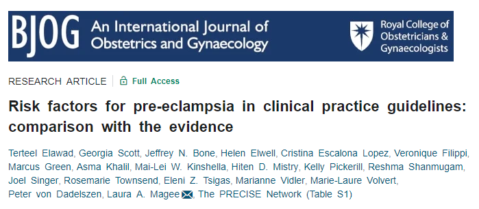 RESILIENT (@resilient_kcl) on Twitter photo Check out <a href="/PRECISE_network/">PRECISE_network</a> last publication describing the poor alignments between pre-eclampsia risk factors in practice guidelines and evidence, especially for obesity.
<a href="/pvondadelszen/">Peter von Dadelszen</a>
<a href="/LauraAMagee1/">Laura A Magee</a>
<a href="/BJOGTweets/">BJOG</a>
bit.ly/3RSPaJZ Check out <a href="/PRECISE_network/">PRECISE_network</a> last publication describing the poor alignments between pre-eclampsia risk factors in practice guidelines and evidence, especially for obesity.
<a href="/pvondadelszen/">Peter von Dadelszen</a>
<a href="/LauraAMagee1/">Laura A Magee</a>
<a href="/BJOGTweets/">BJOG</a>
bit.ly/3RSPaJZ