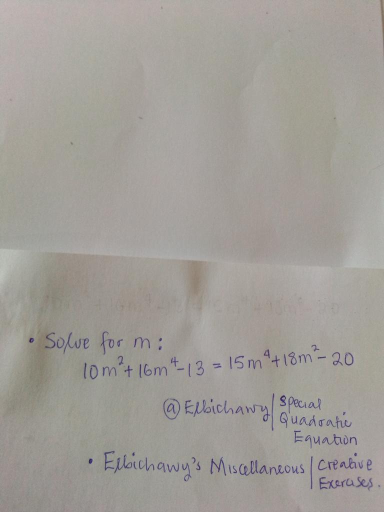 Elbichawy's tweet image. Good Morning Friends!

@Elbichawy, we&apos;re trying our best to help each other to expand our critical thinking, skills, and how to solve numerous problem-solving in Math...

   Our book is on the publishing Press,@#ElbichawyBookOfElementaryIntermediateAndAdvancedMathematics.