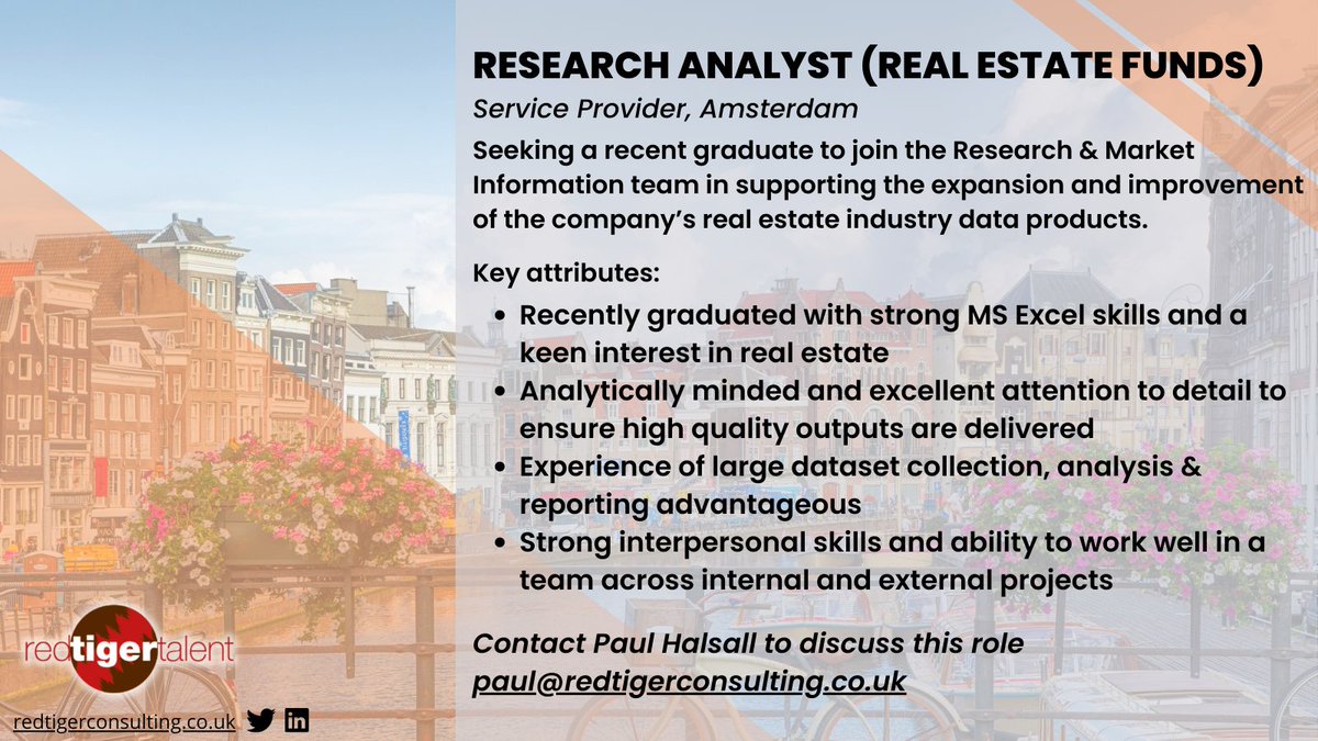 redtigerconsult's tweet photo. 💼Job Update! Check out some of our live roles below & get in touch if any are of interest.
💡Are you an experienced #LocationPlanner or #DataScientist? We have some great opportunities for you!
Chat with Paul (https://t.co/VKvI8g4I8h) or Steve (https://t.co/d0xBffm7kd) https://t.co/ayP7yMRBgo