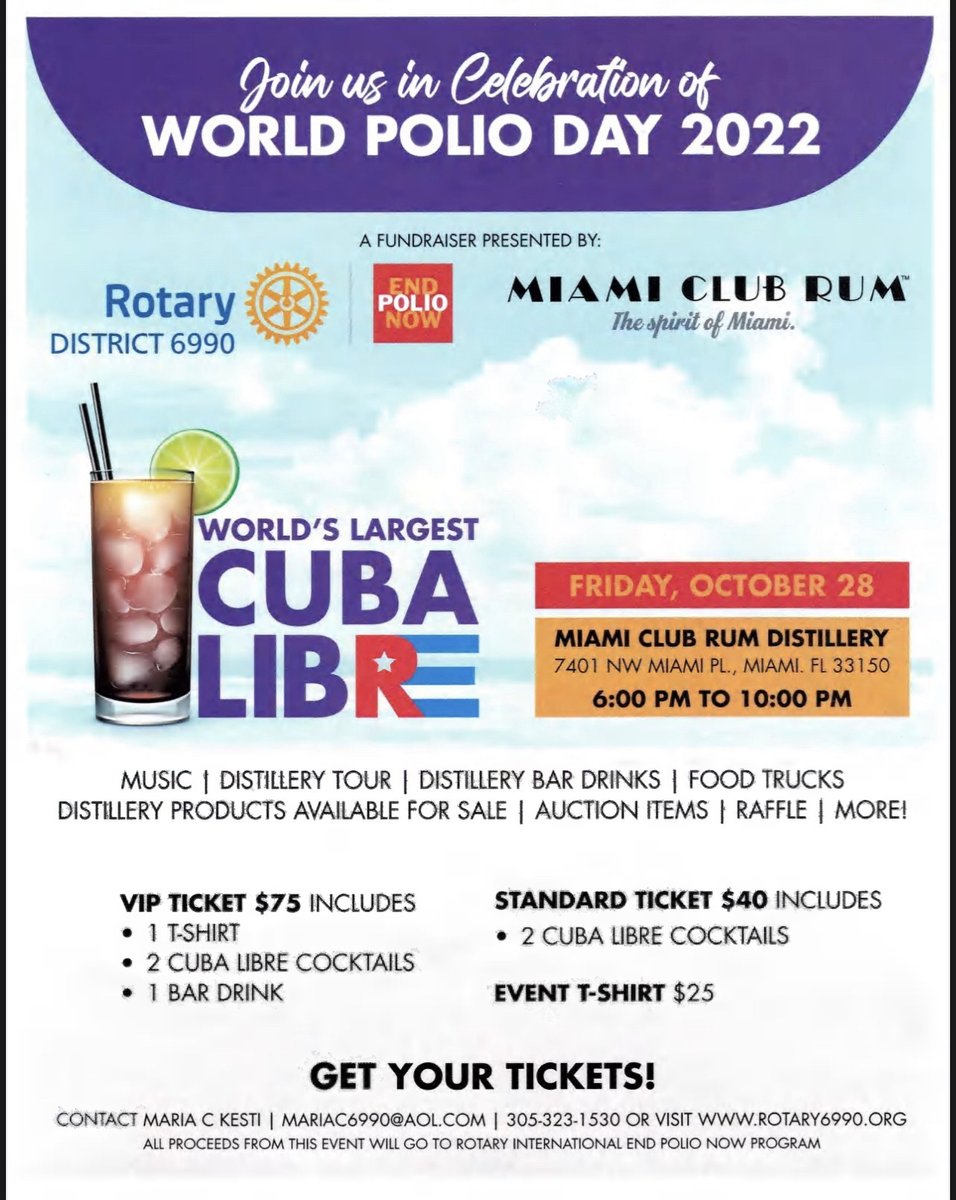 RotaryDist6990's tweet photo. Join us on Friday, October 28th as we break the Guinness World Record! https://t.co/3q1cSD4Uhz