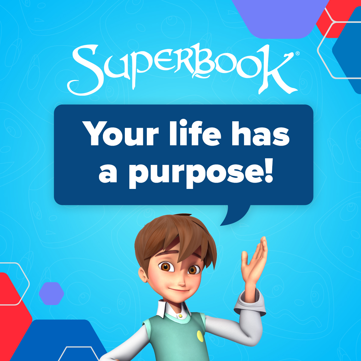 BatangSuperbook's tweet photo. Hindi aksidente ang mga nangyayari ngayon sa life mo, Batang Superbook! π Magtiwala ka lang na may beautiful purpose si Lord para sa 'yo. π #GodHasAPurpose #DailyReminder https://t.co/6xroubjMl4