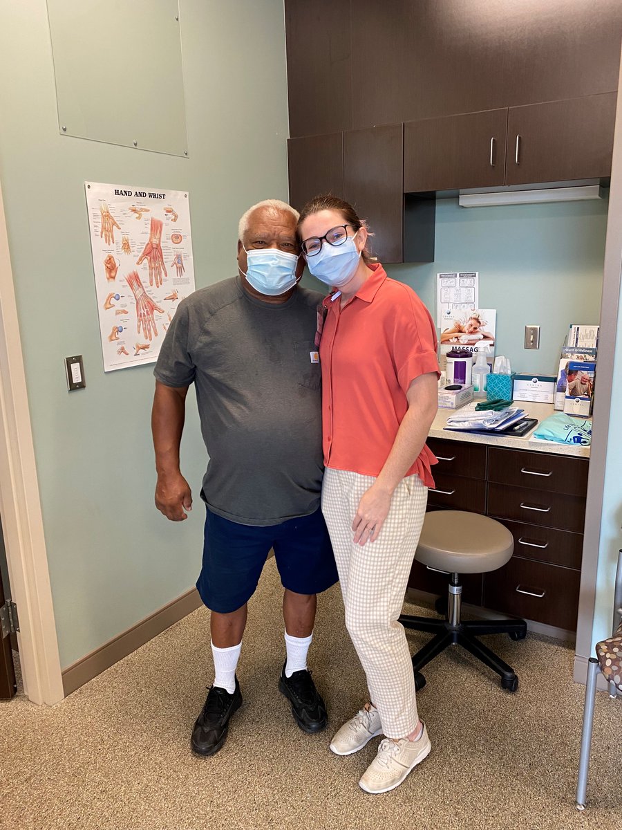 CentraRehab's tweet photo. Are you are struggling with an ache or pain that just isn't getting better? Or maybe your balance isn't what it used to be? In either case, come and see us! Roger, from Long Island, VA, says @Centra Rehabilitation is " very, very good!" 😍 https://t.co/aum26Vydnp
