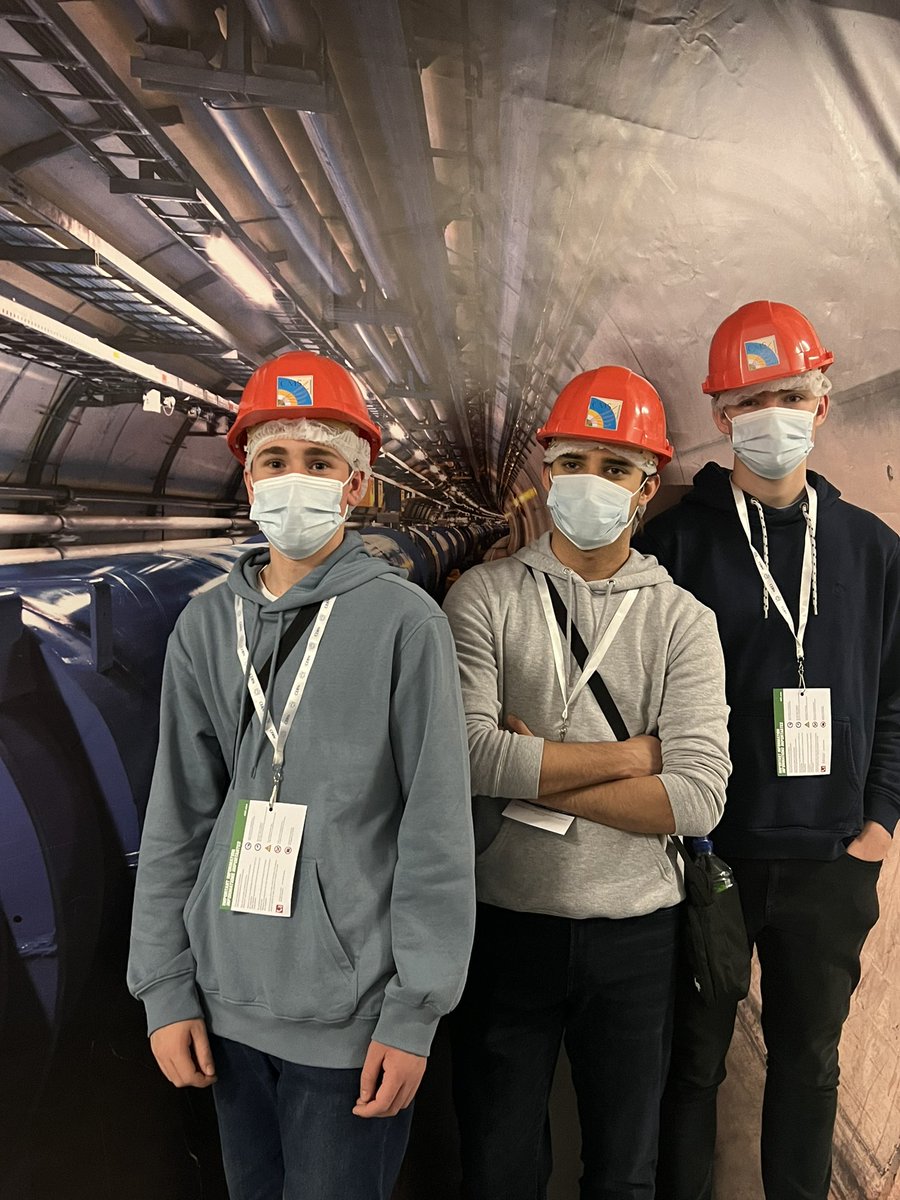 Despite transport strikes we made it to CERN highly recommend the guided tour. <a href="/CERN/">CERN</a> <a href="/CMSinnovates/">CMS Innovation Center</a>