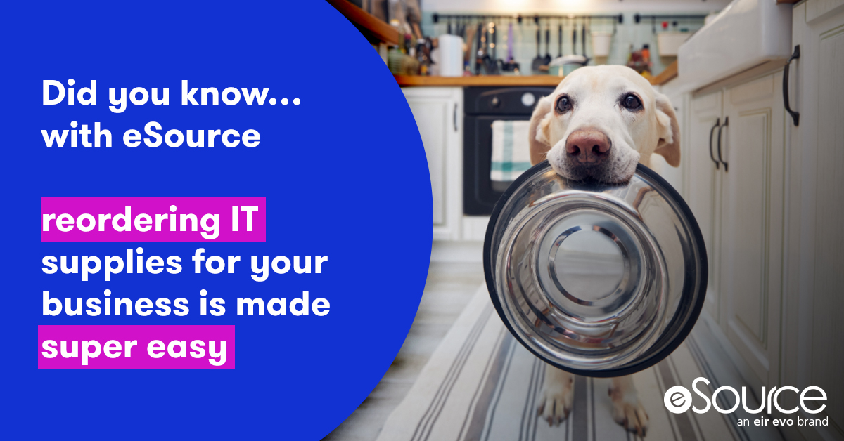 eSource_eir_evo's tweet photo. With eSource, reordering #IT supplies for your business is made super easy. Just save your favourites, including custom builds, so that they’re ready to reorder whenever you need. To find out more, email us at: sales@esource.ie
https://t.co/IOubvVSGL8

#tech #business https://t.co/apDUXNktRS