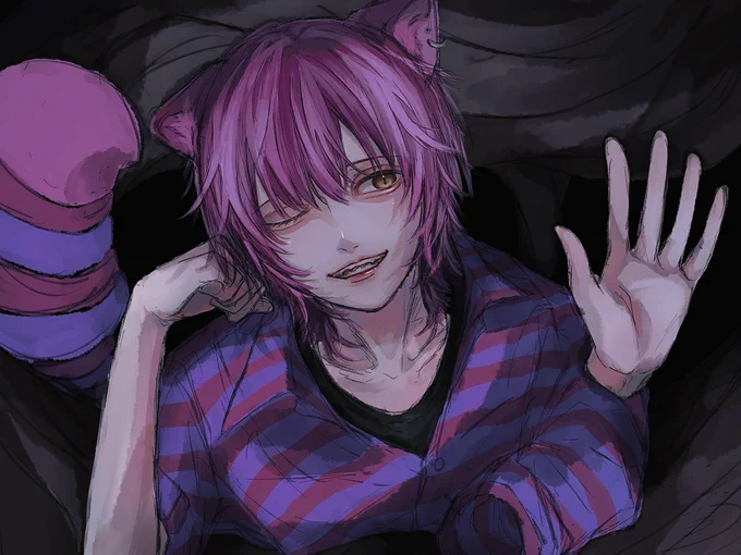 チシャ猫 #イラスト