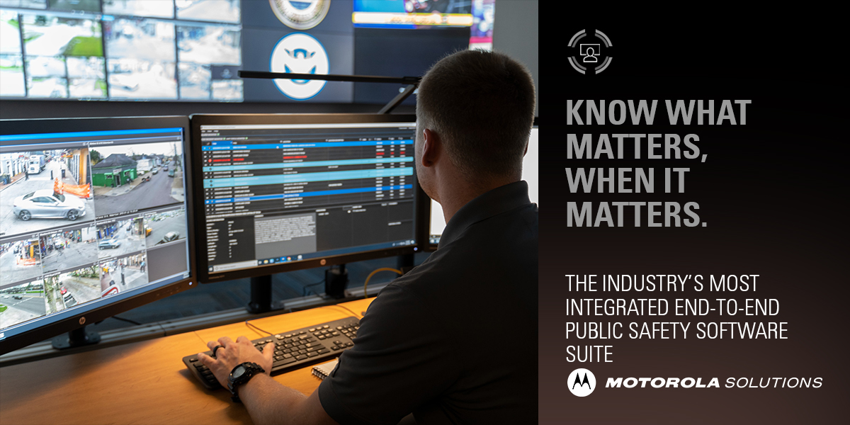 Motorola Solutions EMEA on Twitter is a control room