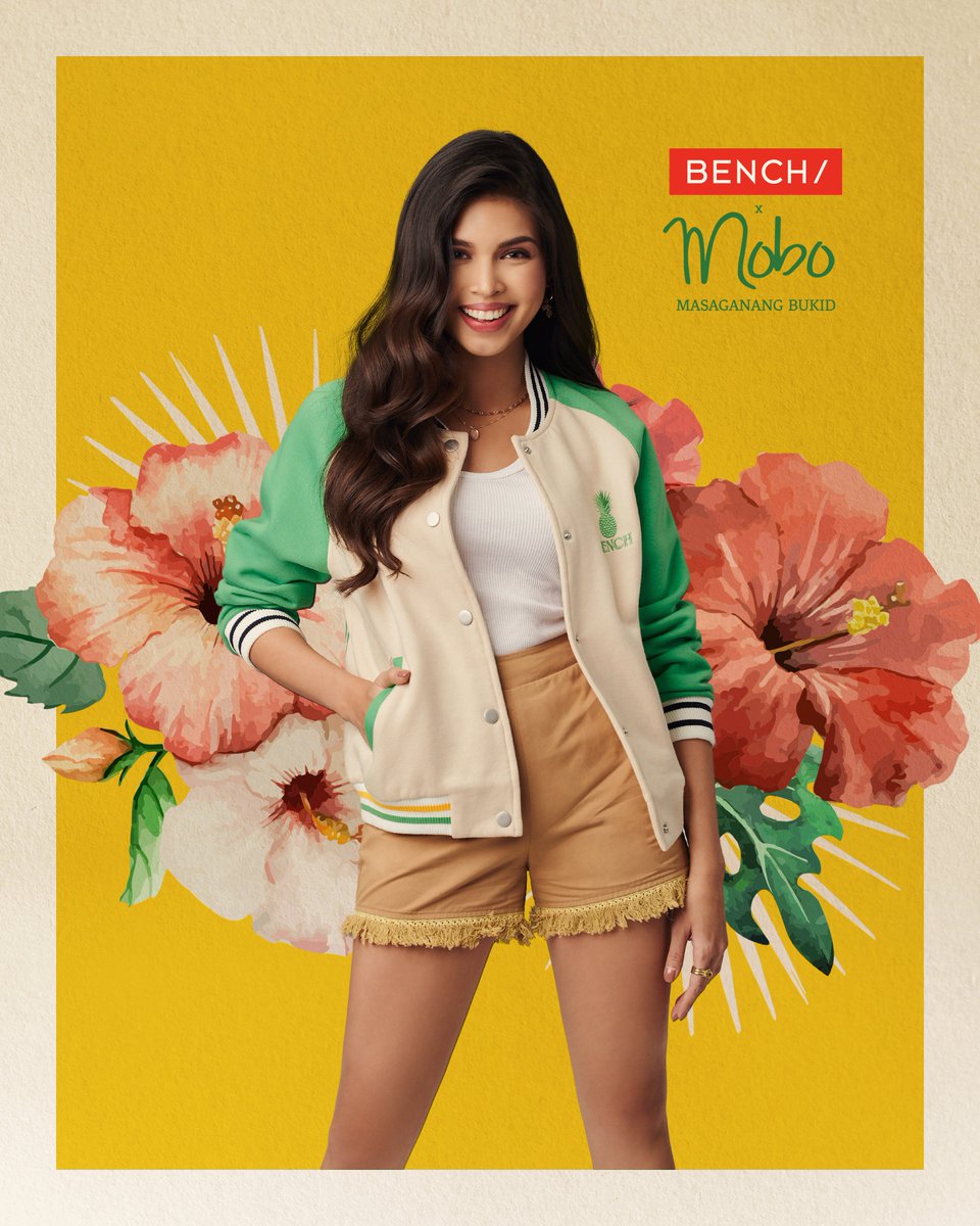 Our hearts belong to <a href="/mainedcm/">Maine Mendoza</a> and this #BENCHxMOBO 'fit! 😍 Celebrate Pinoy Pride with #BENCHxMOBO collection. 🌾
