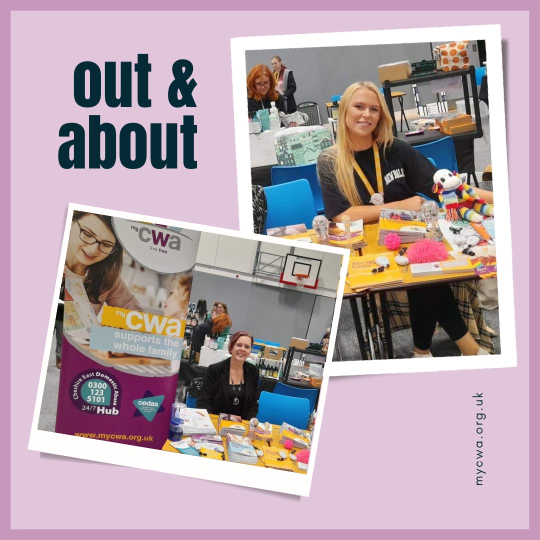 mycwacharity's tweet image. Team My CWA (Leah &amp;amp; Steph) had a fantastic time at @Reaseheath freshers event, where they met students and shared information about healthy relationships &amp;amp; keeping safe. 

#Community #Cheshire #Reaseheath #Freshers