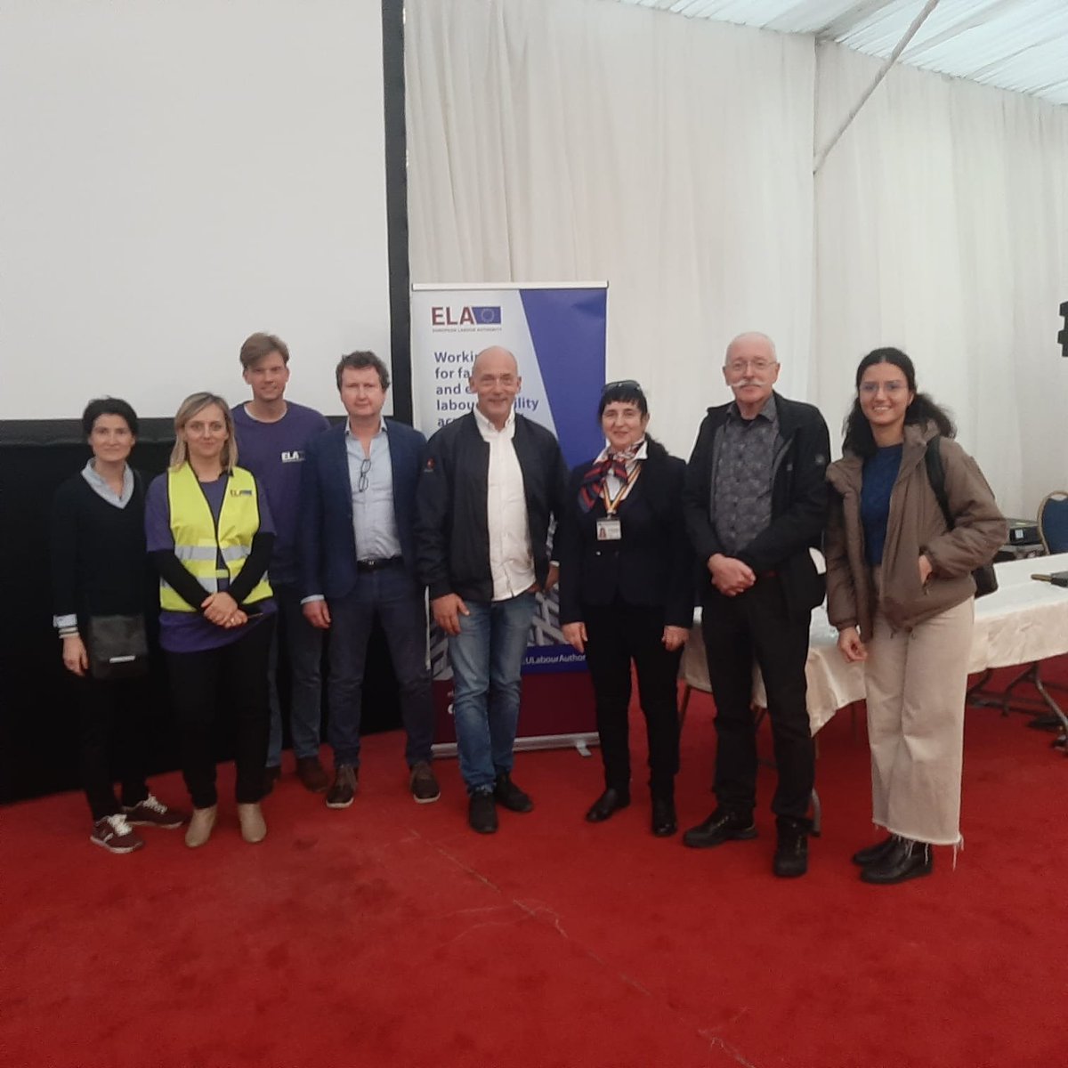 ETF_Europe's tweet image. 👏It was a pleasure for ETF to be at @EU_ELA  #Road2FairTransport campaign launch and the first info session roadshow in Romania this week! 

Already looking forward to the next one&amp;amp; to continuing our work together to ensure fair working conditions for our drivers! #FairTransport