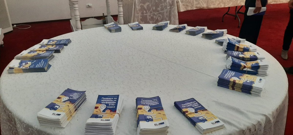 ETF_Europe's tweet image. 👏It was a pleasure for ETF to be at @EU_ELA  #Road2FairTransport campaign launch and the first info session roadshow in Romania this week! 

Already looking forward to the next one&amp;amp; to continuing our work together to ensure fair working conditions for our drivers! #FairTransport