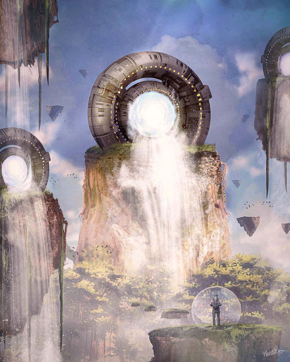 harshitdave's tweet photo. NFT FAM!

My only 1/1 available at the moment
Distant Lands - RAVERYN 

RT's appreciated. Thank you all 🙏

'RAVERYN' - The otherwise barren Distant Land of RAVERYN, as alluring as it looks, only gets its beauty from the water that is minted through giant portals

RP - 0.25 $ETH https://t.co/62OEvOvRvc