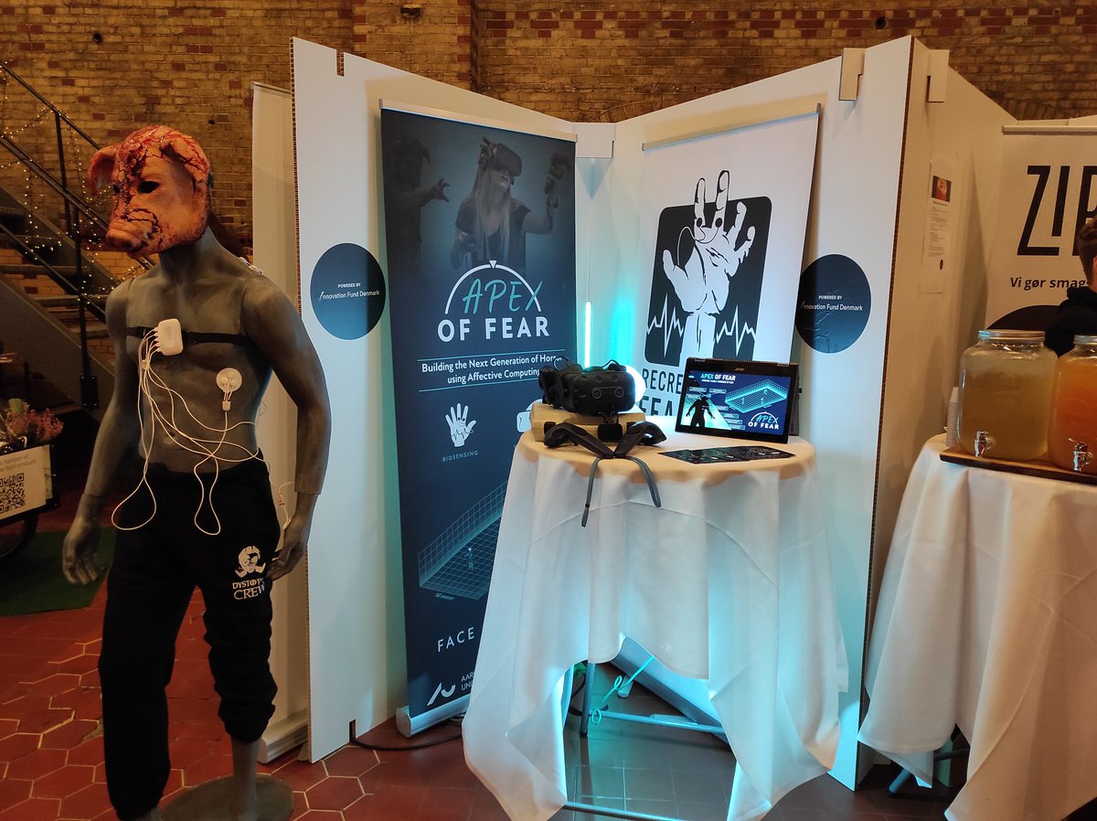 Ready to present <a href="/APEXofFear/">APEX of Fear</a> at Slush'd <a href="/AARSOME/">StartupAarhus</a> @Innofond 🎉