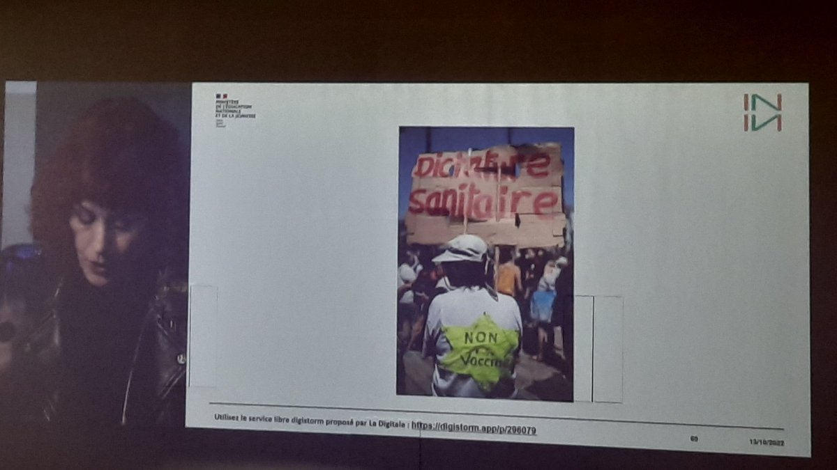 Table ronde sur la construction de la citoyenneté numérique: passionnante intervention d'A. Saemmer sur les ateliers de co-interpretation de l'Image qu'elle mène avec ses étudiants. Rappeler la place prégnante de la Culture et l'éducation dans l'#EMI