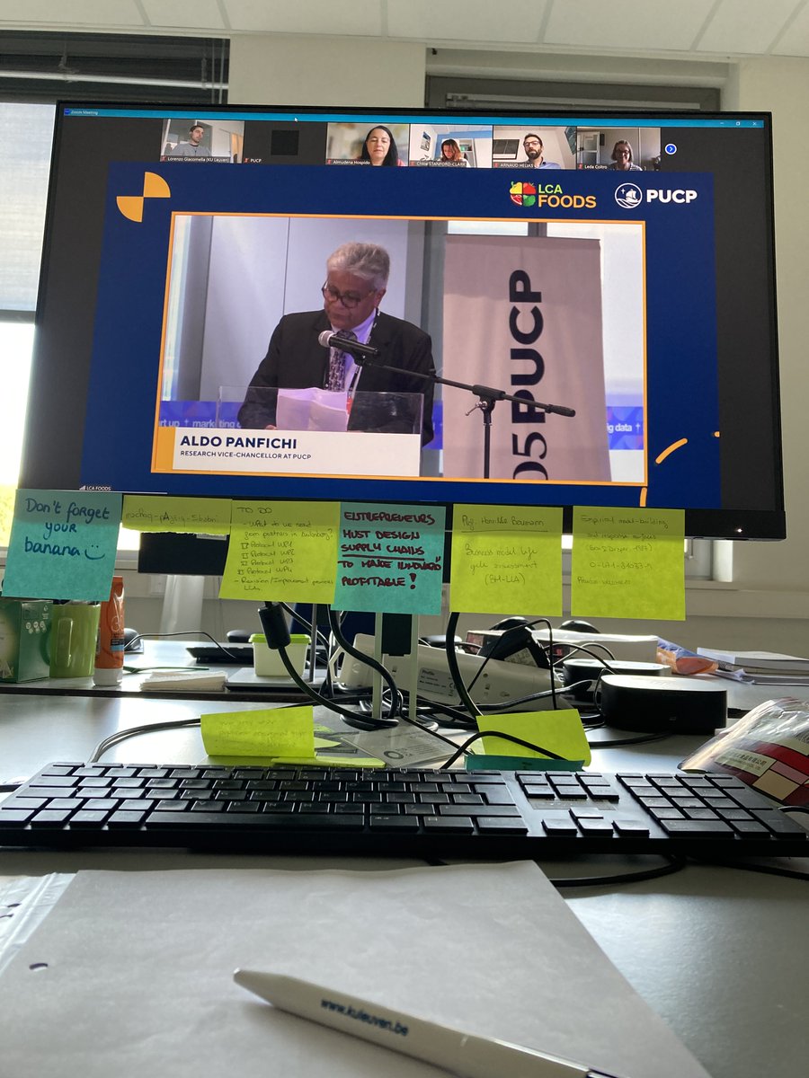 Yesterday it was day 1 of <a href="/LCA_Food_2022/">LCAFoods 2022</a>, fundamental event on #LCA for #sustainablefood. Openings from Dr.Aldo Panfichi,<a href="/joseluischicoma/">Jose Luis Chicoma</a> and <a href="/SilvanaVargasW/">Silvana Vargas Winstanley</a> remind our central role in addressing, collectively, the impacts of our #FoodSystems. Looking forward to the coming days!