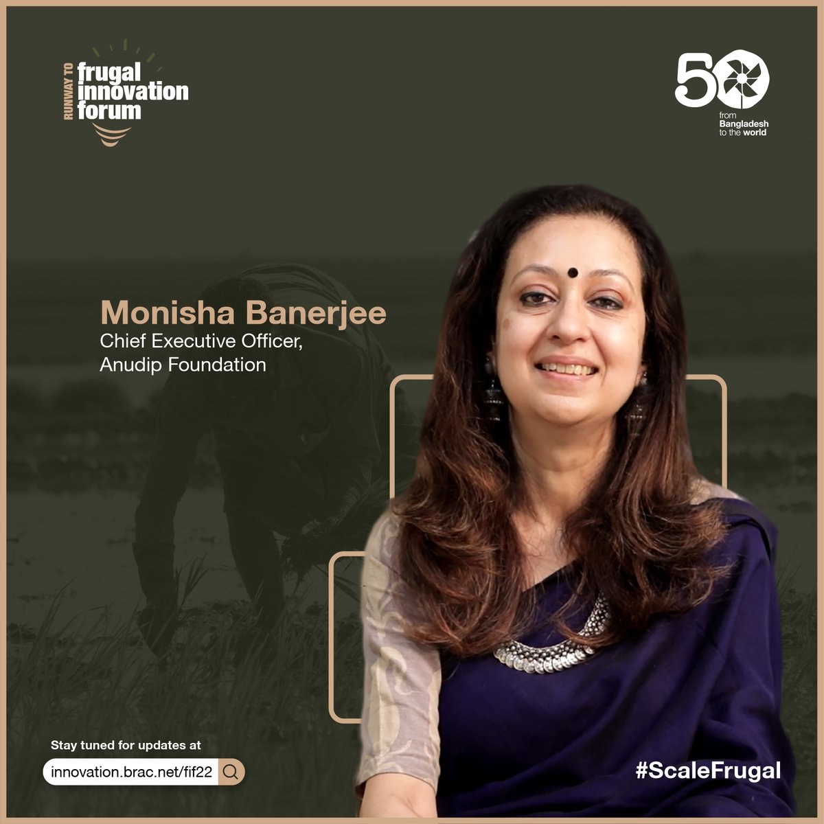 BRACworld's tweet photo. “We've discovered 4 skill-buckets required to prepare the youth for 21st century jobs: problem solving, self-learning, communication and digital foundation” Monishe Banerjee, CEO @AnudipF shares insights on how to prepare the youth for the future. #FIF2022 #scalefrugal https://t.co/HkWGvxjUIc