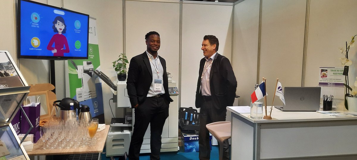 #Maires, DGS, représentants des collectivités, le salon #Territorialis démarre aujourd'hui au Palais des congrès de Bordeaux. L'équipe RISO se fera un plaisir de vous accueillir et vous présenter nos solutions fiables et écoresponsables.
Rendez-vous sur le stand 38
 #salon #print