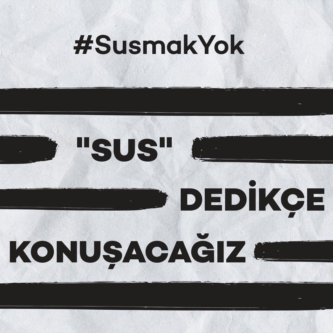 Sansürden, yasaktan, Saray yargısından korkumuz yok.

Korkması gerekenler yolsuzluğu, hırsızlığı, arsızlığı meslek edinenler. 

Çok yakında hesaplaşacağız!
#SusmakYok