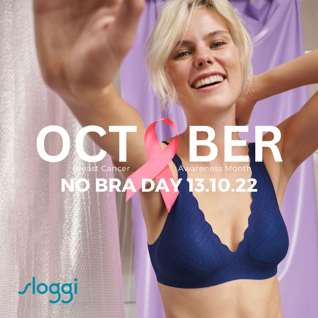 BraForMe_'s tweet photo. It's No Bra Day! But what does that mean?🤷🏼‍♀️
All women are encouraged to leave their bras at home and go bra-less! The aim is to raise awareness of the importance of breast screening, self examination and noticing the symptoms of Breast Cancer. #BreastCancerMonth https://t.co/WUcXl5EiJX