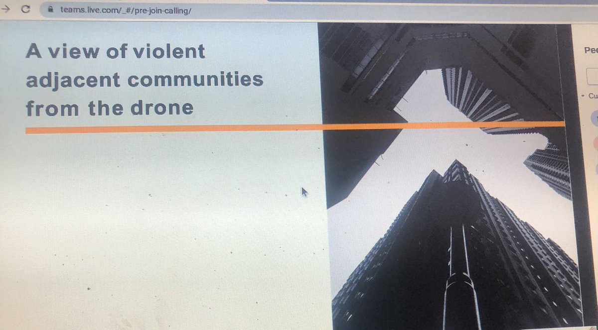 Our session on Road Economics has a shaky tech issue start (sorry!) but is now in full flow