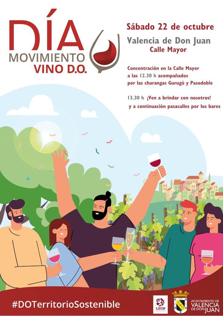 El próximo 📅 𝐬𝐚́𝐛𝐚𝐝𝐨 𝟐𝟐 𝐝𝐞 𝐨𝐜𝐭𝐮𝐛𝐫𝐞, 36 denominaciones de origen volverán a brindar de manera simultánea por el 🍷 vino con DO en lugares emblemáticos de sus respectivos territorios.

¡Ven a celebrarlo!

#HazLeón #IDOLeón #leonesp #doterritoriosostenible