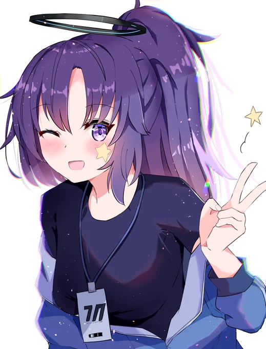 ポニテユウカ #ブルアカ 