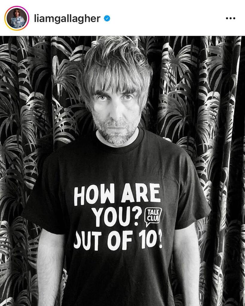 SimplePrint1's tweet image. We regularly print for @talkclubuk so it was good to see Liam Gallagher in a tee we printed, supporting this local charity who do great work globally supporting men to talk and ultimately prevent suicide. @liamgallagher will be taking over their twitter … instagr.am/p/CjpjEYtsJNg/