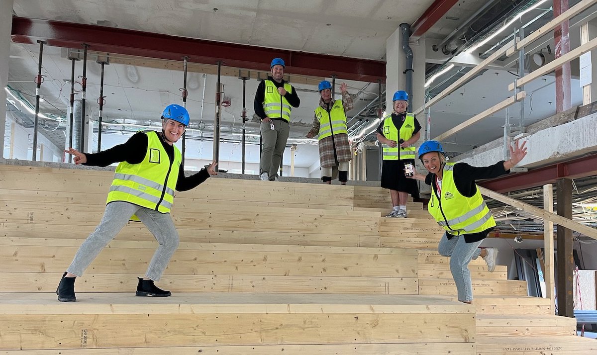 När vi bygger om vårt kontor i Visby så har vi tuffa krav på att det görs på ett så resurseffektivt sätt som möjligt. Allt i linje med vårt övergripande mål om klimatneutralitet. Läs mer på bloggen Hållbarhet i fokus: bit.ly/3Td0rG4