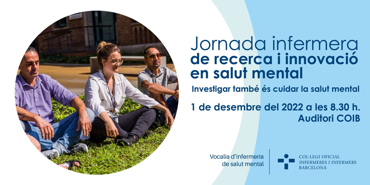 📢 La taula rodona 'Les infermeres liderant la recerca en salut mental, equips multidisciplinaris', que presentarà <a href="/albertgranero/">Albert Granero Lázaro</a> (<a href="/parctauli/">Consorci Corporació Sanitària Parc Taulí</a>), amb les experiències d'@Amparodelpinogu i d'<a href="/azujusticia/">Azucena Justicia</a> (<a href="/hospitaldelmar/">Hospital del Mar</a>) 

👇