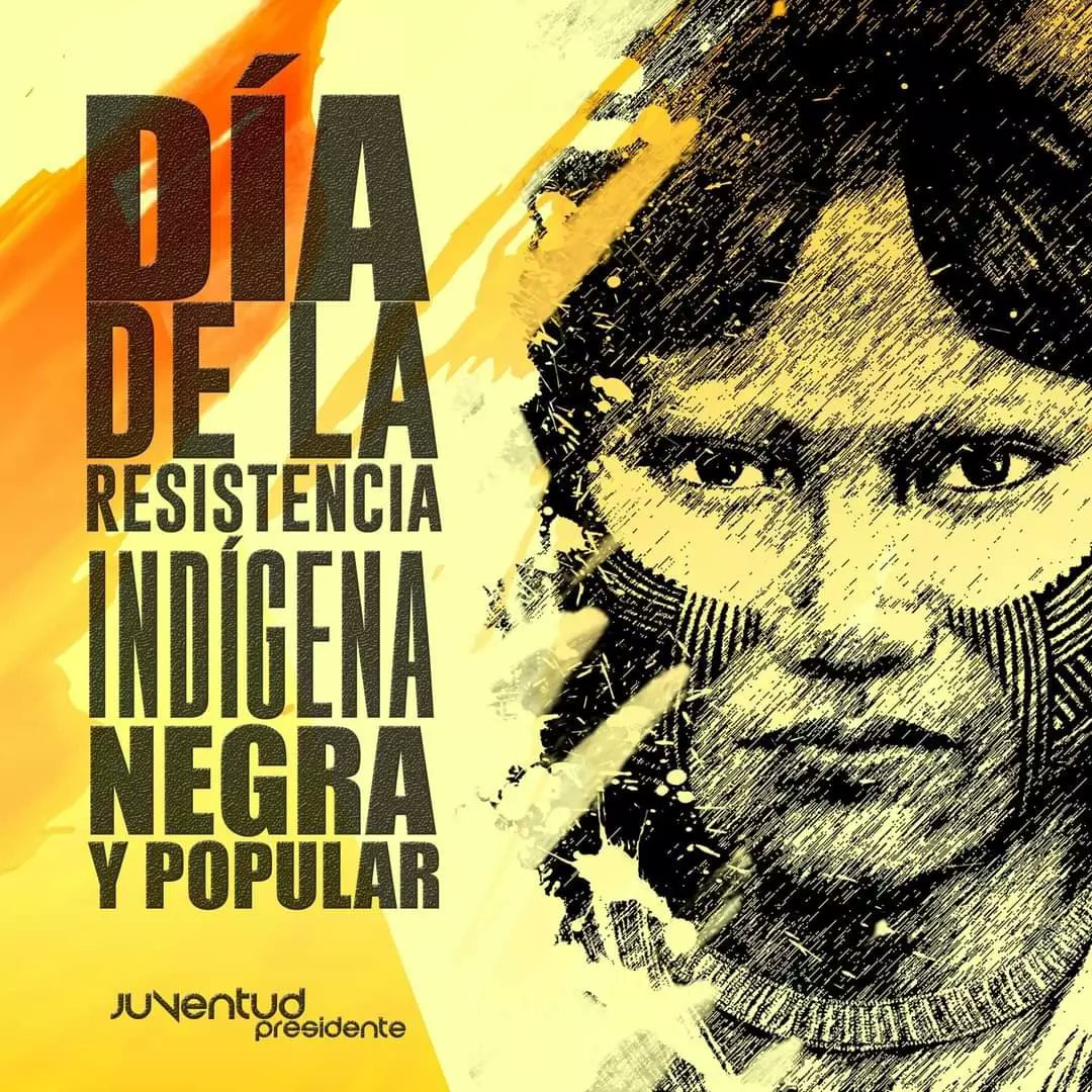 PildoraCriolla's tweet photo. Amigas y Amigos no hubo ningún descubrimiento ☹️, fue un genocidio y una imposición cultural, se nos llevaron el Oro, recursos y abusaron de nuestras mujeres y niñxs 😞

#12octubrenadaquecelebrar 
#nofueundescubrimiento 
#nofueundescubrimientosinoungenocidio https://t.co/5CbjG45SBn