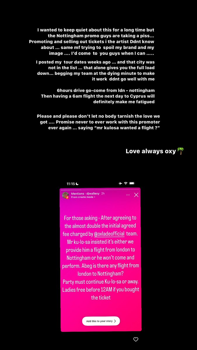 oxladeofficial's tweet photo. Please guys spread this 🙏🏿 https://t.co/xS5RTuriXt