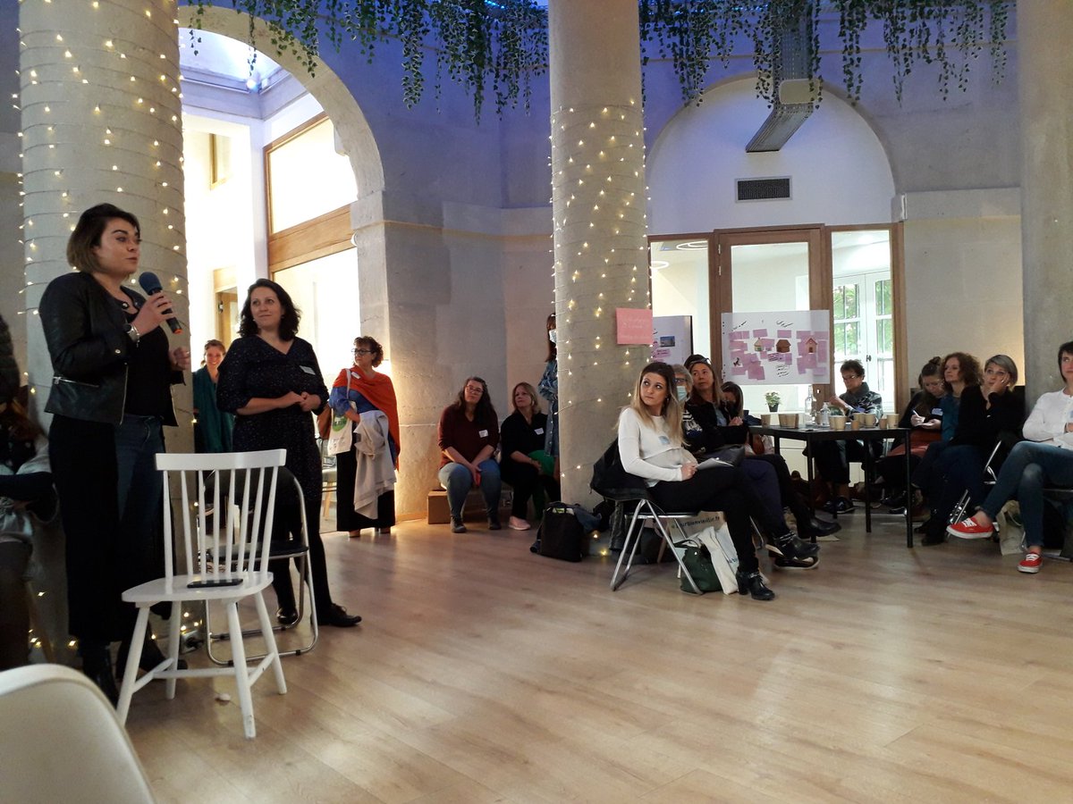 Et maintenant le sujet des aides techniques pour #bienvieillir, comment les préconiser et les faire entrer dans l'habitat "cocon" des personnes retraités, restitution par une évaluatrice et par le <a href="/TASDA_Alpes/">TASDA</a>