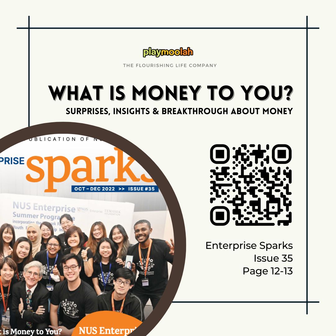 playmoolah's tweet photo. What is money to you? The question of money and its relationship to us has been brought about between dialogues with Audrey Tan, Founder of PlayMoolah, and NUS President, Tan Eng Chye.

https://t.co/k71Ll3q2ig

@playmoolah @audreytan https://t.co/J6QTwtC8b4