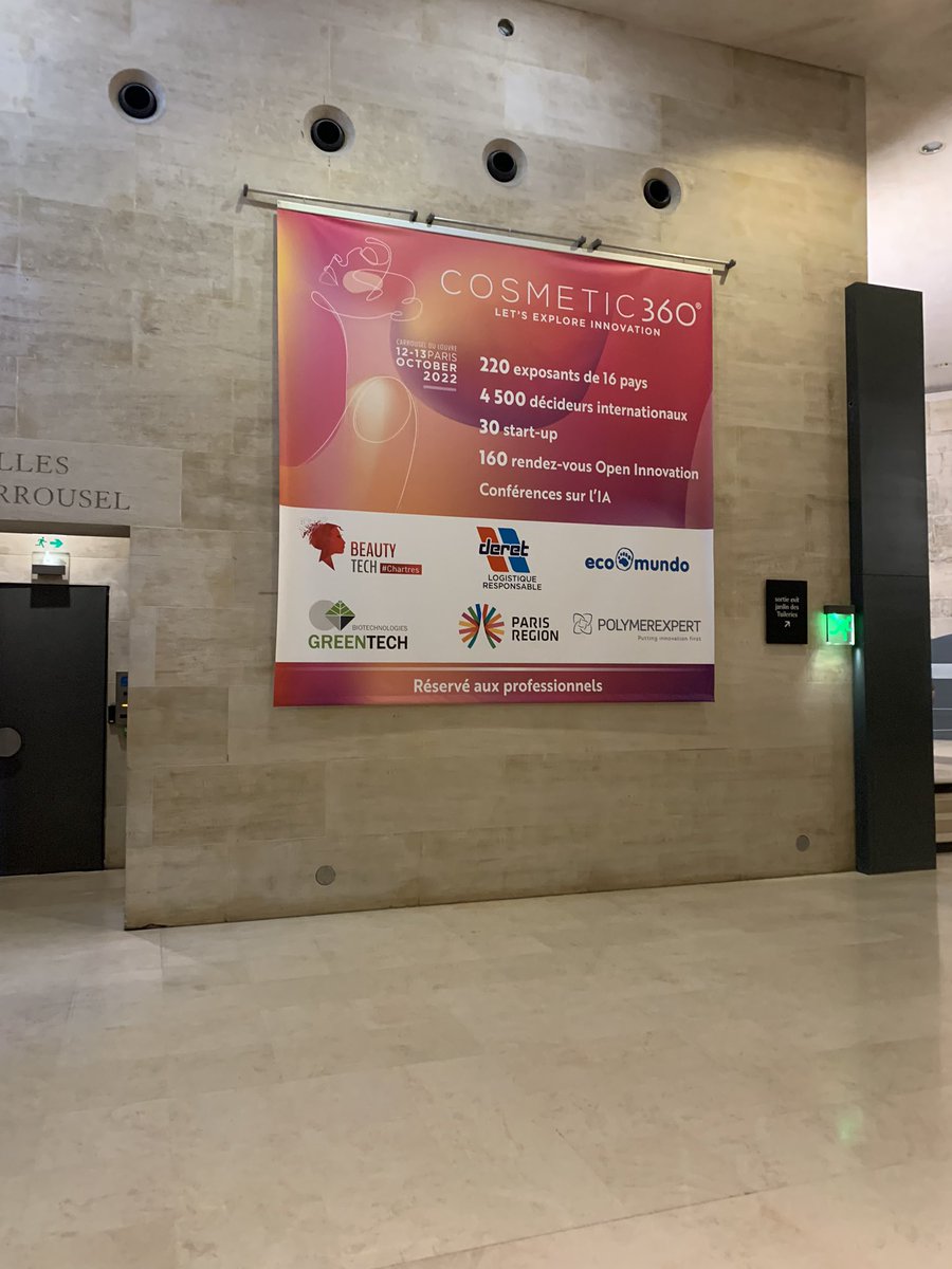 BartVD_ILVO's tweet photo. Great to represent @ILVOvlaanderen in the #EU funded @inncocells project at #cosmetic360 trade fair in Paris! #plantbased #bioeconomy #bioactives #functionals #sustainability https://t.co/sVirNGLeoT