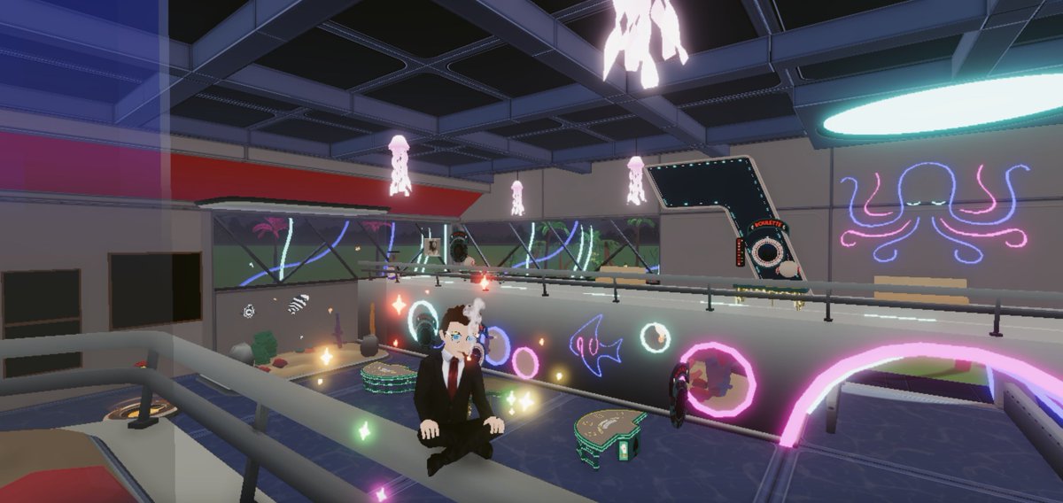 Djiv_01's tweet photo. ☕️Hello and happy Thursday everyone! Penultimate straight line before the weekend😀LFGGG🔥 #Holyrail

@TheHolyOnesNFT temple is right in front of @TheAquariumdcl ! Visit both😉-145.130 @decentraland 

#NFT #NFTs #ETH #Ethereum #Web3 #web3community #Cryptos #Crypto #Metaverse https://t.co/moEAN0nDS3