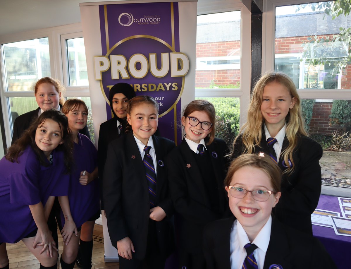 OutwoodHindley's tweet photo. We also celebrated and praised those who have been regularly attending our #Enrichment program this half term! Well done to those who chose to #TrySomethingNew, or in one student's case #TryItAll!!
#ProudThursday https://t.co/1PA8asVAdO