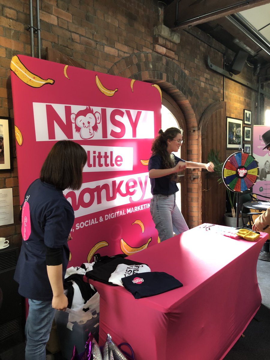 Lots of cool prizes to be won from <a href="/noisymonkey/">Noisy Little Monkey</a> ‘s wheel of merch 🏆#DigitalGaggle