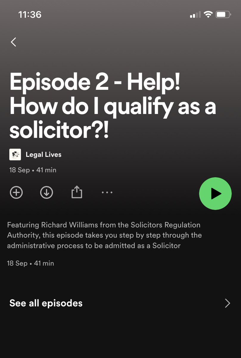 Have you listened to Episode 2 of the Legal Lives podcast yet? If not, go check out my podcast now! Episode 2 features Richard Williams from the @sra_solicitors and we talk about the administrative process to qualify as a solicitor #podcast #legal #juniorlawyers