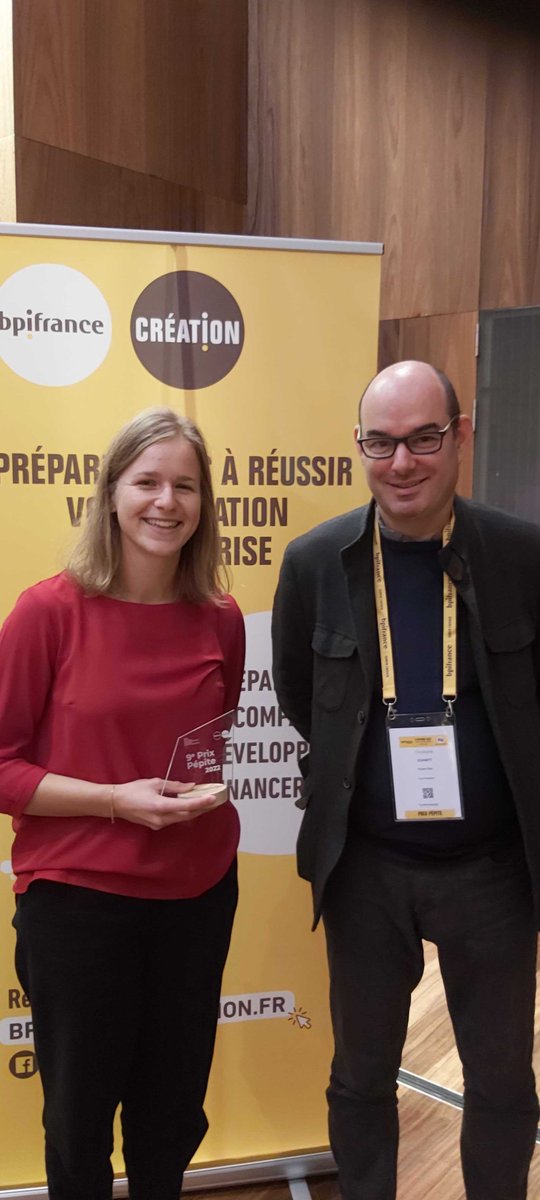 Lise Aubry, étudiante-entrepreneure du PeeL, lauréate nationale du Prix PÉPITE 2022 ! 🚀

Félicitations à elle pour ce prix pour son projet Butternot : une Alternative aux beurres et margarines naturellement sans matière grasse

La remise des prix a eu lieu le 6 octobre 2022