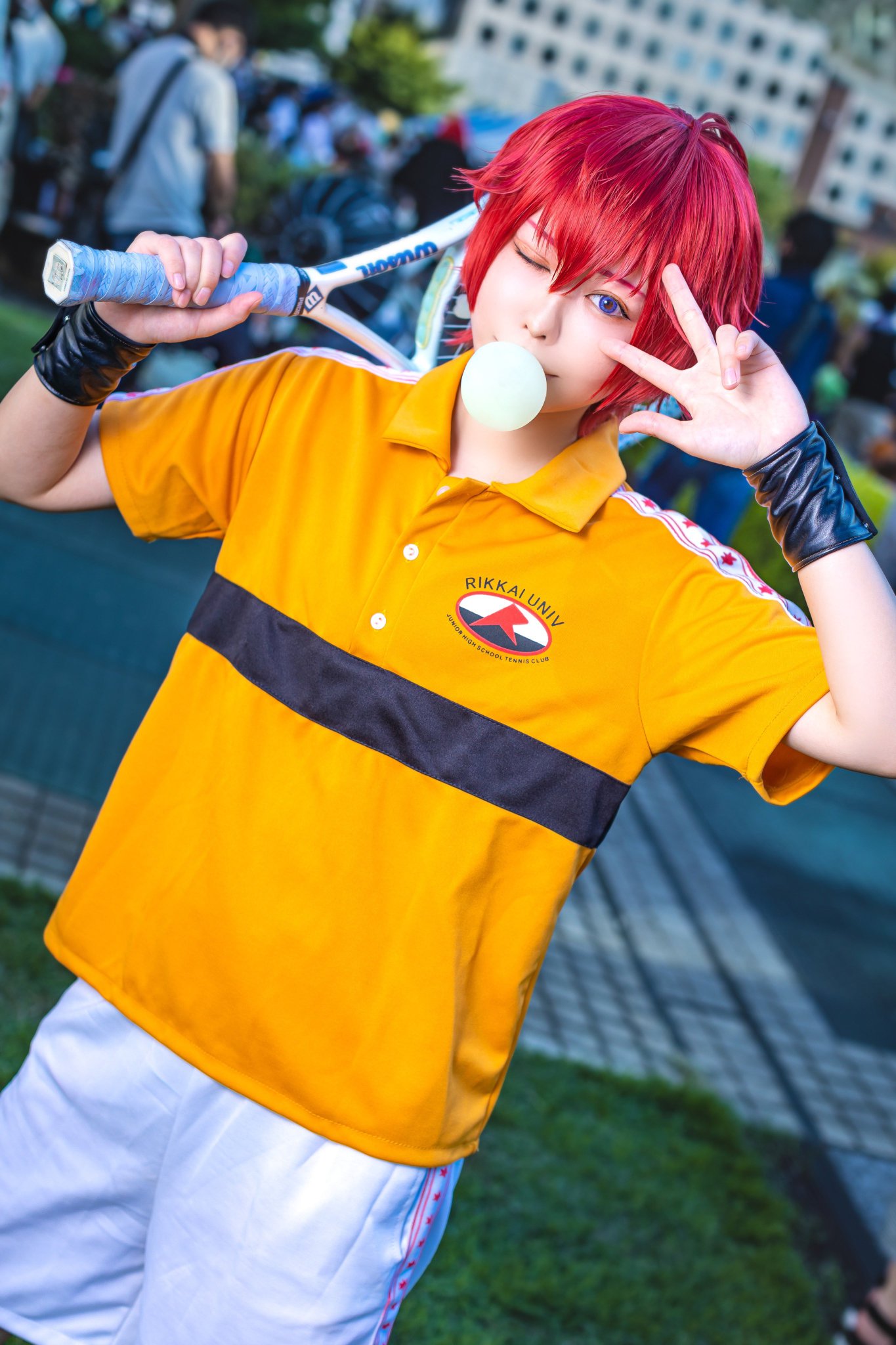 丸井ブン太 ウィッグ 旨かっ コスプレ テニスの王子様 テニプリ 丸井ブン太 ウィッグ 旨かっ コスプレ テニスの王子様 テニプリ