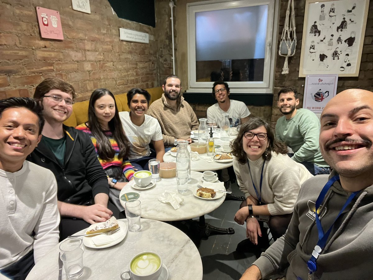Martín-Durán lab (@chema_md) on Twitter photo Finally managed to sit down for a group lunch after the summer season and lots of conferences and holidays ☀️🏖
Perfect opportunity to say goodbye to Imram, a very talented MSc student, and to spend some quality time with <a href="/MuccioloSerena/">🪱erena Mucciolo</a> during her visit to our lab 😁 Finally managed to sit down for a group lunch after the summer season and lots of conferences and holidays ☀️🏖
Perfect opportunity to say goodbye to Imram, a very talented MSc student, and to spend some quality time with <a href="/MuccioloSerena/">🪱erena Mucciolo</a> during her visit to our lab 😁