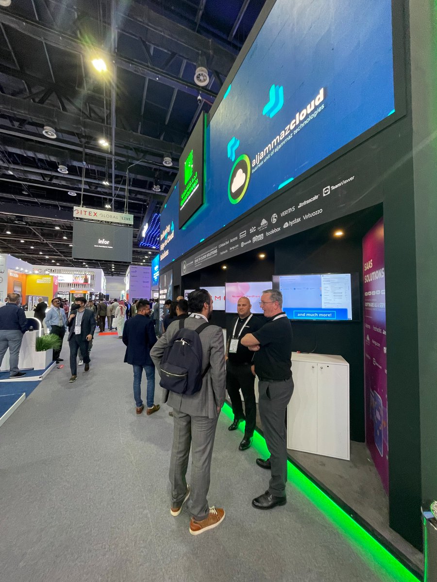 aljammazcloud's tweet photo. #Cloud Explorers! Start your cloud experience in 30 seconds. Join us at cloud experience zone to meet our cloud sales and technical teams at #AlJammaz Technologies stand in #Gitex. Find more about new cloud experiences and solutions from world class cloud vendors across... https://t.co/IYiySQhlOy