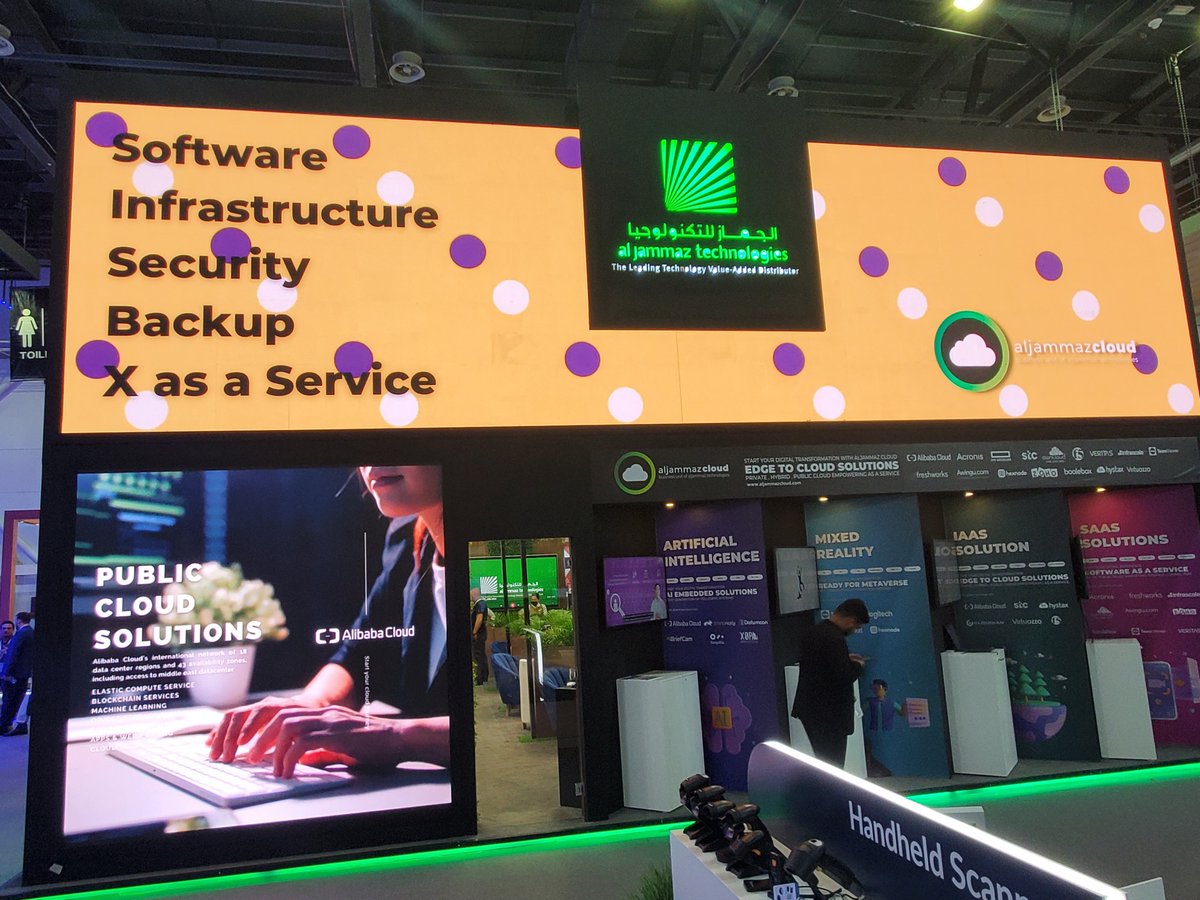 aljammazcloud's tweet photo. #Cloud Explorers! Start your cloud experience in 30 seconds. Join us at cloud experience zone to meet our cloud sales and technical teams at #AlJammaz Technologies stand in #Gitex. Find more about new cloud experiences and solutions from world class cloud vendors across... https://t.co/IYiySQhlOy