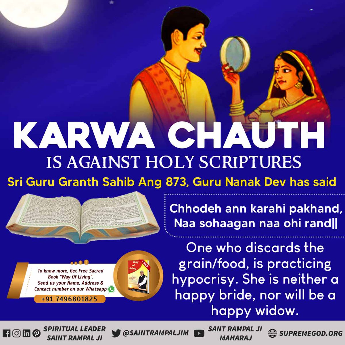 nk99637's tweet photo. What Is the Best Thing One Can Start Doing on Karwa Chauth?
Know #TrueStory_Of_KarvaChauth https://t.co/7qdq9GatWx