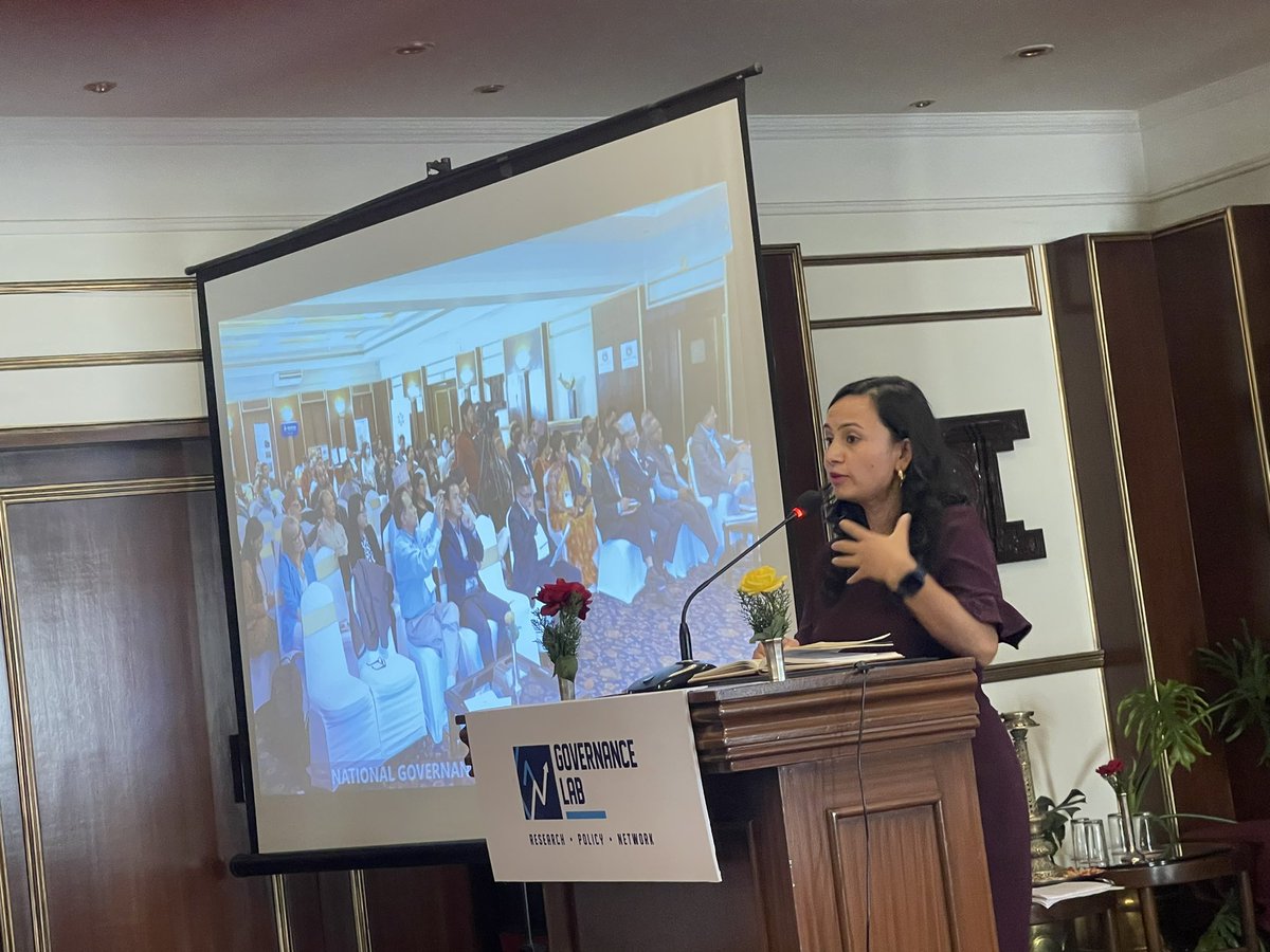 “#ClimateCrisis is donors’ agenda,solely needing their money.We need to care about many other pressing priorities requiring our resources.”

“This myth needs to be broken now”, said discussant Silsila Acharya at a #GRID session moderated by <a href="/SudridhNURP/">Sudridh-NURP</a> expert <a href="/AjayChandraLal1/">Lal AC</a>