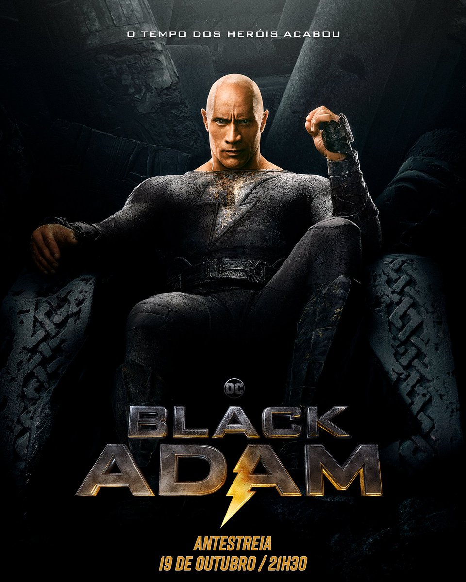 BetclicPortugal's tweet photo. 🎬 GIVEAWAY 🎬 Temos 10 convites duplos (5 Lisboa e 5 Porto) para a antestreia do filme Black Adam com "The Rock" na liderança! 

- Dá RT + Like
- Identifica quem levas contigo + a cidade onde vais ver (Lisboa ou Porto)

1 comentário por pessoa.
Vencedores anunciados dia 17. https://t.co/ABR26Oj8hW