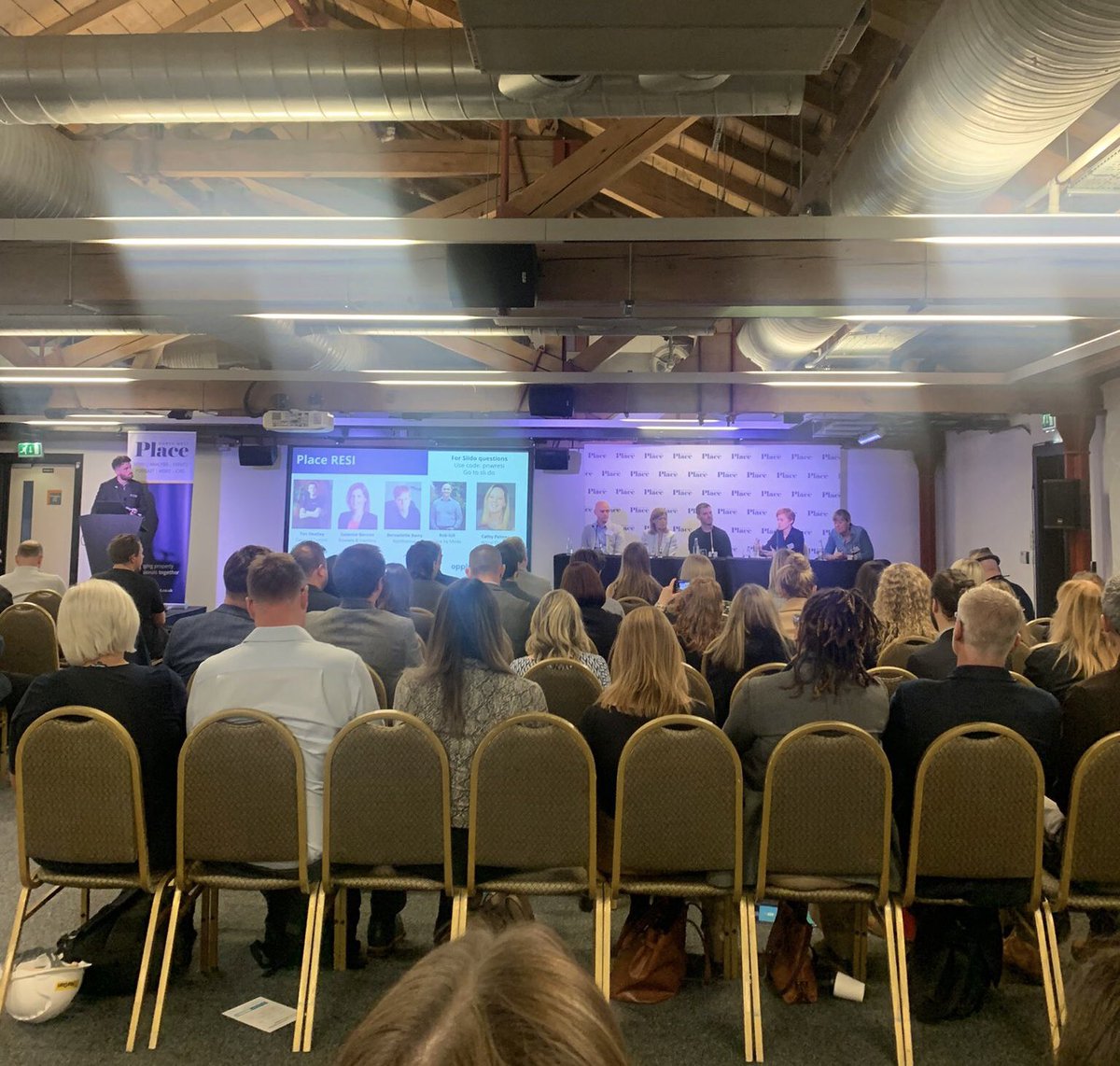 Some diverse conversation at #PNWResi this morning 🏠…great to see some different faces on the panels.
  
<a href="/PlaceNorthWest/">Place North West</a>